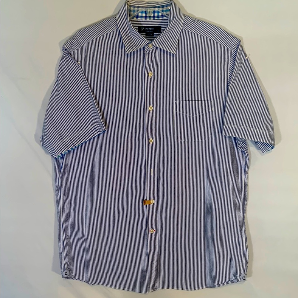 Cremieux seersucker women’s blouse